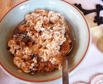 Risotto med skogsopp