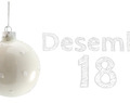 ♥ Luke 18 desember - Hvite kakemenn