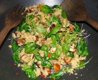 Quinoa-wok