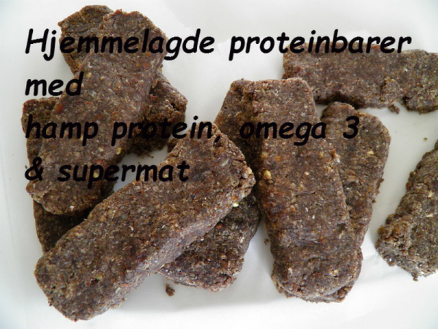 PROTEINBARER MED SUPERMAT - Mat i Farta !