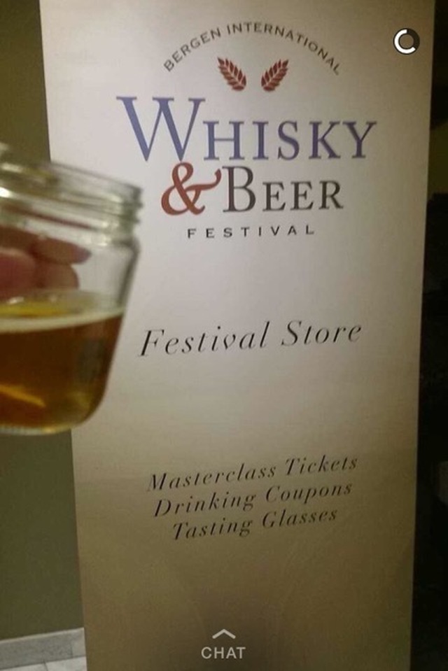 Whiskey og øl festival Bergen 2016