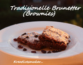 Tradisjonelle Brunetter (Brownies)