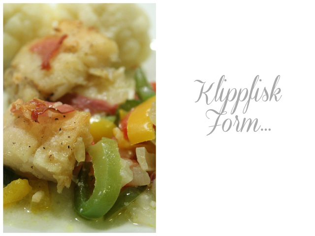 Klippfisk - form...