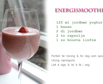 Næringsrikt smoothie