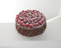 Raspberry chocolate cake