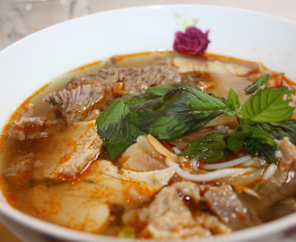 Bun Bo Hue - storfe risnudelsuppe