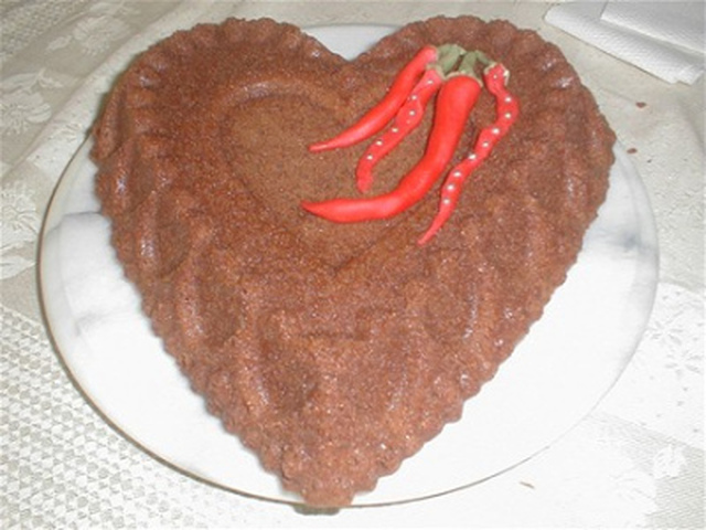 Sjokoladekake med chili