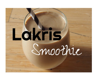 Lakrissmoothie.