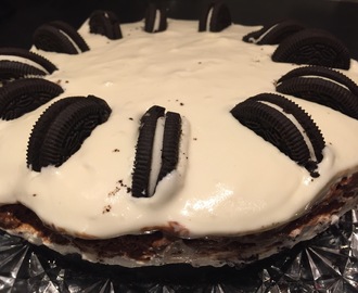 Gluten- og laktosefri «oreo»kake