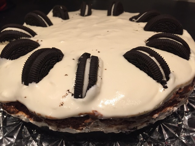 Gluten- og laktosefri «oreo»kake