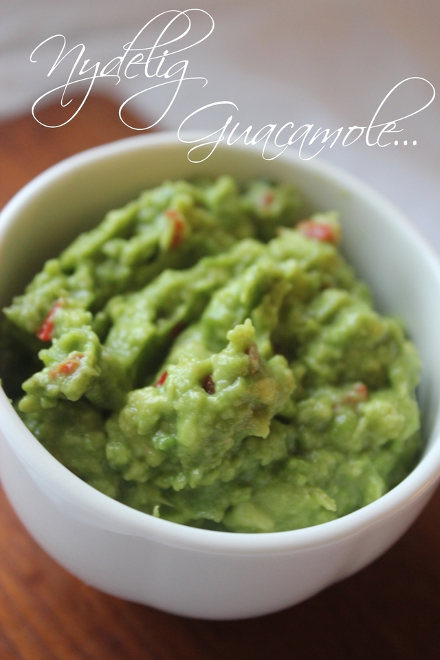 Hjemmelaget Guacamole...