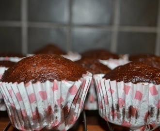 Verdens beste sjokolademuffins :)