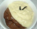 Lavkarbo: Rågod sjokoladepudding med vaniljesaus
