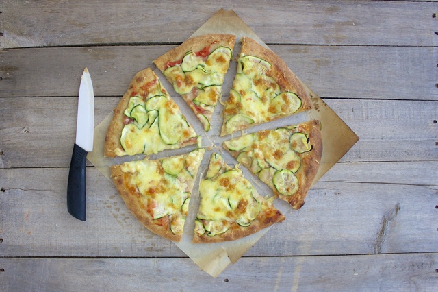 Pizzauke ep.6: Squash- og mozzarellapizza