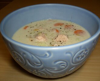 Fiskesuppe med laks