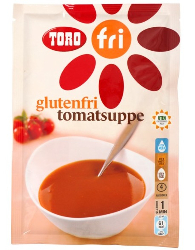 Toro glutenfri tomatsuppe