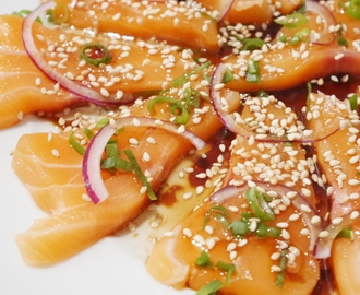 SASHIMI OPPSKRIFT MEN DROPP DESSERTEN