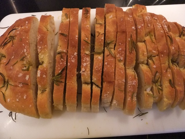 Focaccia - brød med olivenolje