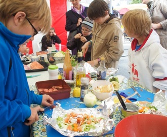 Kokkekurs for barn på flere festivaler i sommer