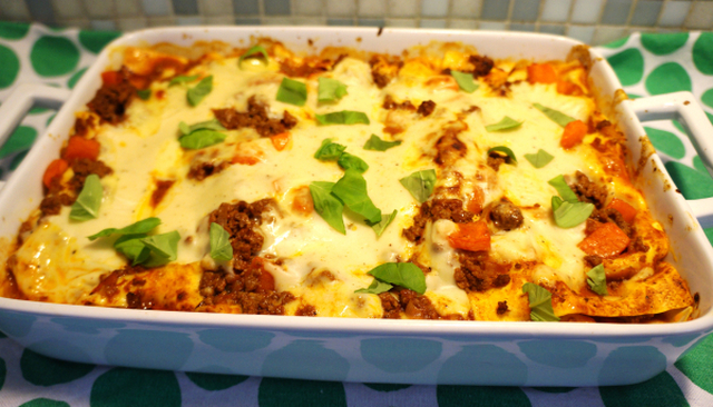 Hjemmelaget lasagne