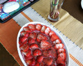 Strawberry mousse cake!