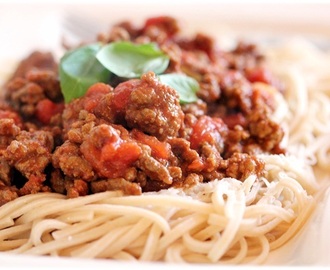 Spaghetti bolognese