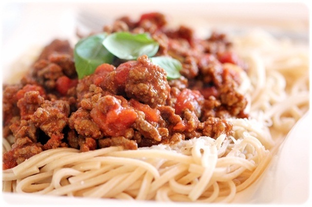 Spaghetti bolognese