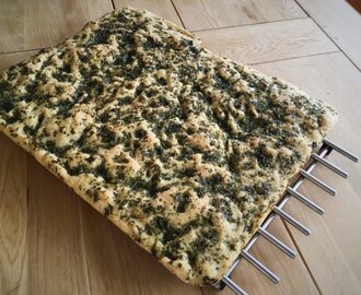 Foccacia med urteolje