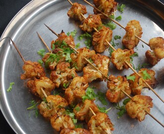 Blomkål tikka kebab