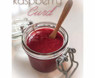 Bringebær Curd - Raspberrycurd