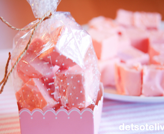 Pink Marshmallow Fudge