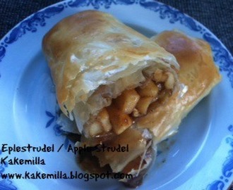 Eplestrudel / Apple Strudel