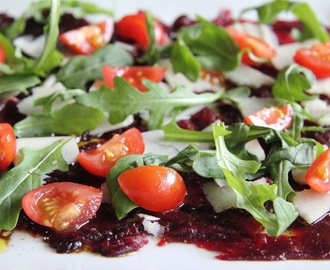 Hvalcarpaccio