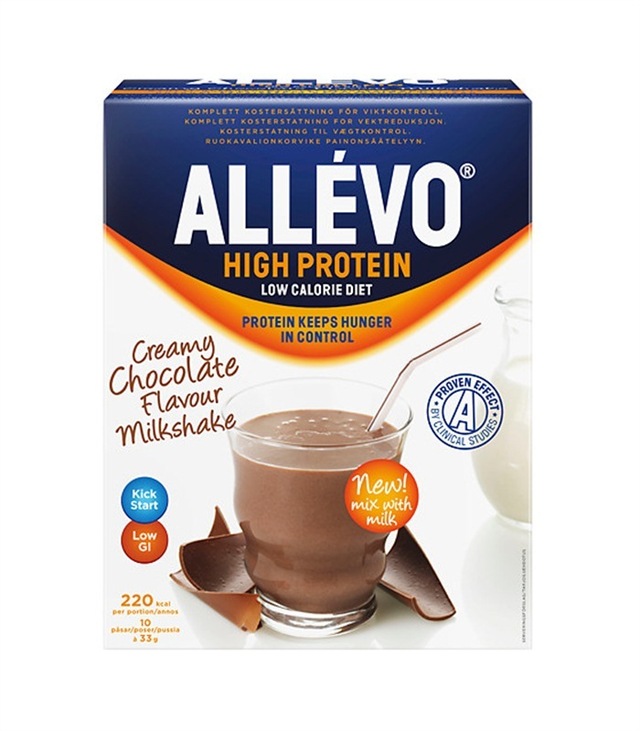 High protein Chocolate shake- Allevo