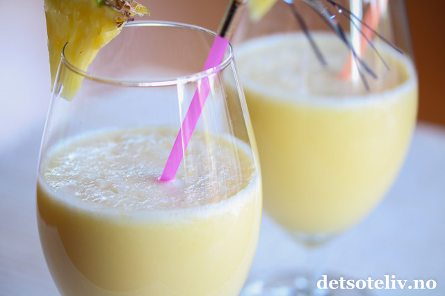 Piña colada-smoothie