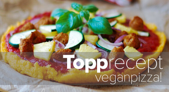 Godaste veganpizzorna!