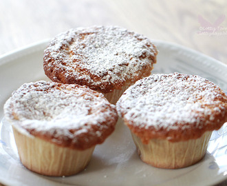 Vaniljfyllda muffins med chokladbitar