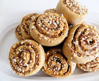 Naturligt glutenfria kanelbullar - utan mejeriprodukter, raffinerat socker och jäst!