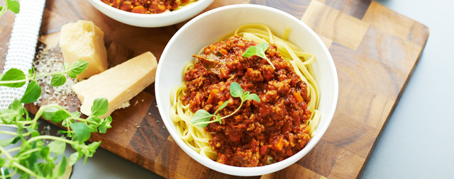 Köttfärssås, vardag - Bolognese