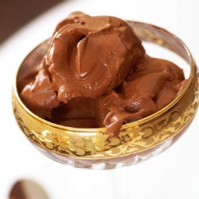 Italiensk chokladglass