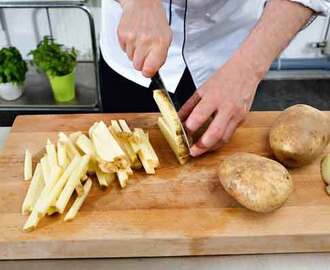 Perfekt hemmagjorda pommes frites – så lyckas du (även utan fritös)