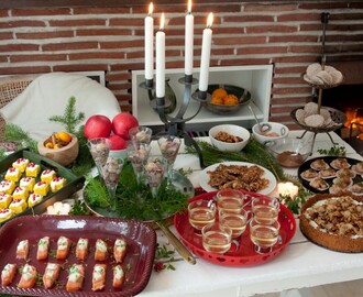 Första advent med cheesecake, blåmögelost och pepparkaka