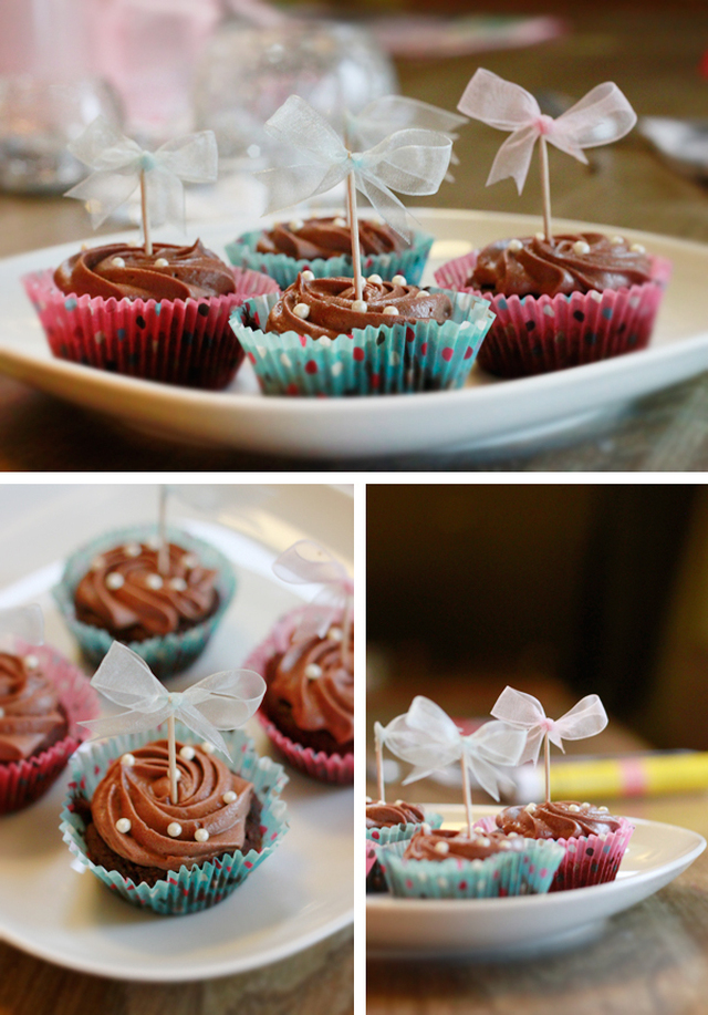 Babyshower cupcakes
