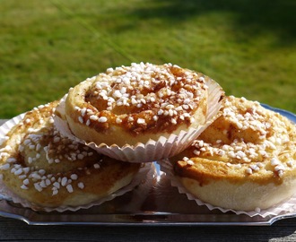 Glutenfria och laktosfria kanelbullar