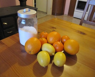 Citrusfrukterna väntar