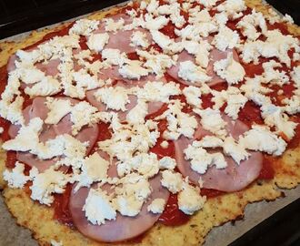 Italiensk blomkålspizza