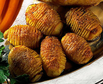 Hasselbackspotatis