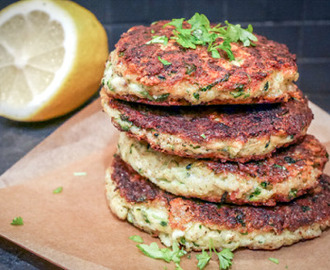 Zucchinibiffar med parmesan