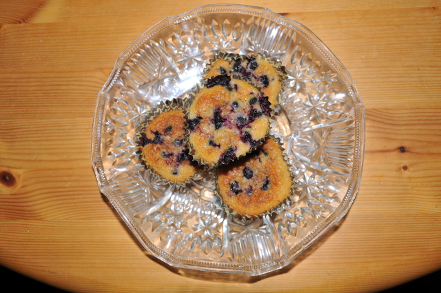 Svarta vinbärsmuffins