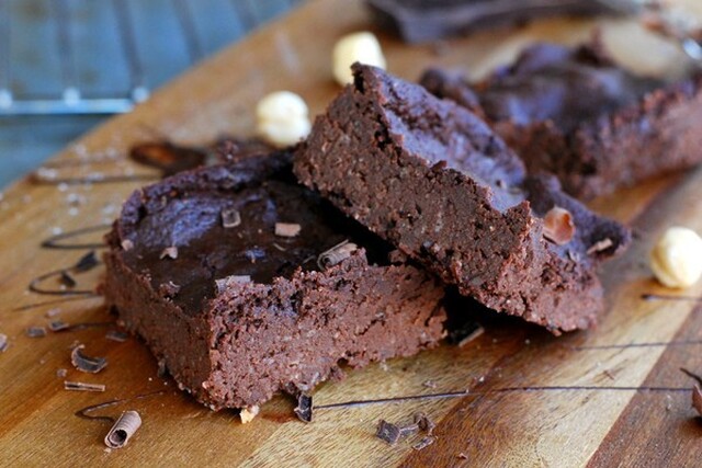 Vegansk Brownie - Glutenfri och utan tillsatt socker